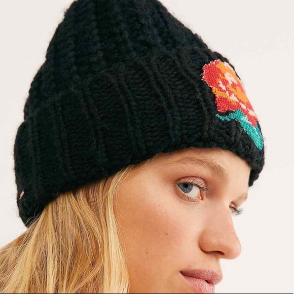 Free People “Everything Rosy Beanie”